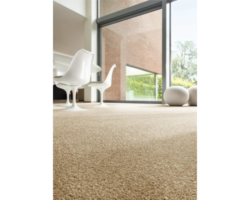 Interiér s kobercom, stoličkami a veľkým oknom