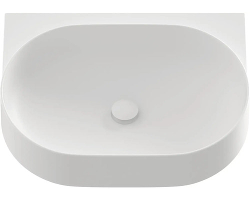 Keramické umývadlo na dosku, oválny tvar