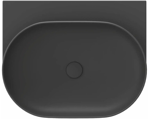 Keramické umývadlo na dosku s oválnym tvarom