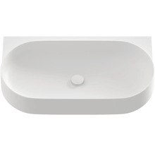 Keramické umývadlo na dosku s oválnym tvarom