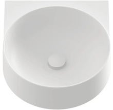 Okrúhle keramické umývadlo na dosku