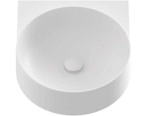 Okrúhle keramické umývadlo na dosku