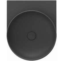 Pohľad zhora na okrúhle umývadlo