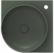 Umývadlo na dosku so štvorcovým základom a okrúhlou misou