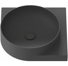 Umývadlo na dosku zo sanitárnej keramiky v okrúhlom prevedení