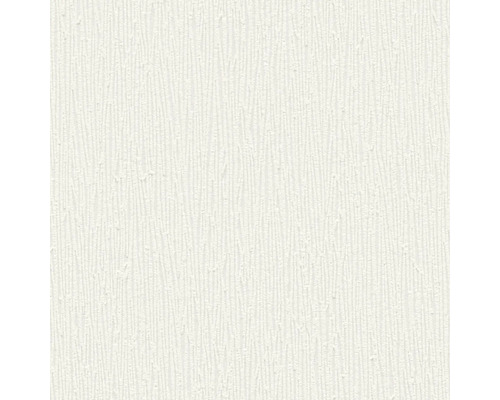 Biela tapeta s reliéfnou štruktúrou