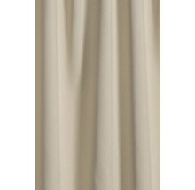 Béžový záves z látky