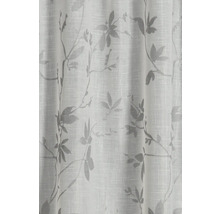 Záclona s kvetinovým vzorom