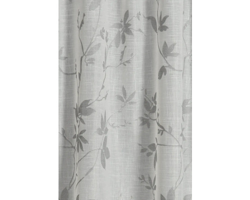 Záclona s kvetinovým vzorom