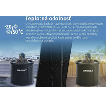 Ochladzovacia kaďa s teplotnou odolnosťou od mínus 20 stupňov do 50 stupňov