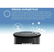 Kryt Marimex pre chladiacu kaďu so symbolom UV ochrany a symbolom ochrany proti hmyzu