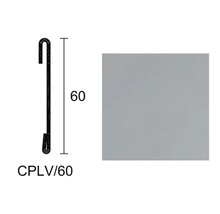 Profil CPLV/60 s hákom na upevnenie