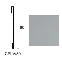 Kovový hák, 80 milimetrov