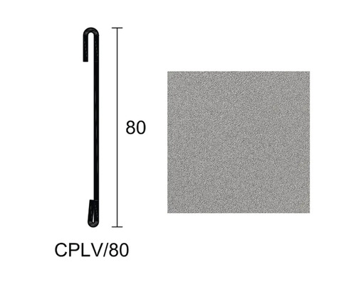 Profil CPLV/80 s rozmermi 80 mm
