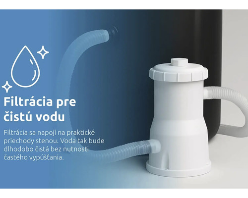 Filtračný systém bazéna na čistenie vody v bazéne