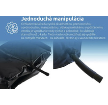 Detailný pohľad na ochladzovaciu kaďu s vypúšťacím ventilom a jednoduchou manipuláciou.