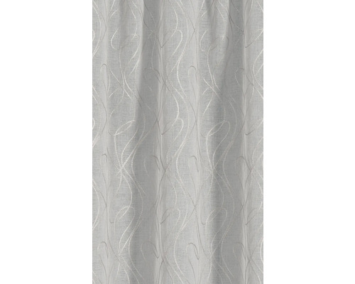 Záclona s kvetinovým vzorom