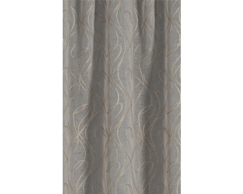 Záclona s vyšívaným vzorom