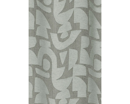 Záclonová látka s abstraktným vzorom