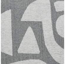 Detailný pohľad na textilnú látku s geometrickým vzorom