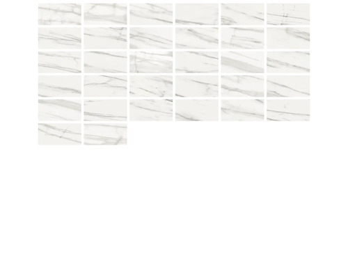 Usporiadanie obkladov s mramorovým vzhľadom.