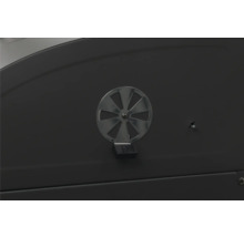 Detailný pohľad na vetrací ventil na grile