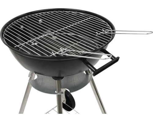 Guľový gril s grilovacím roštom a statívom