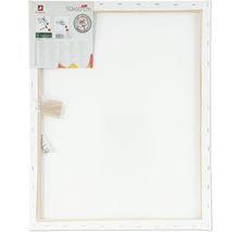 Maliarske plátno s rozmermi 50x60 cm, potiahnuté plátnom zo 100-percentnej bavlny