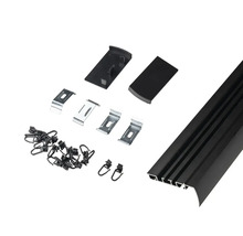 Komponenty pre montáž žalúzií: kryt, držiaky a príslušenstvo