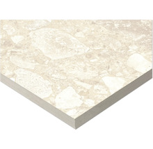 Detail béžovej dlaždice s kamenným vzorom