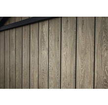 Drevená fasáda s perom a drážkou