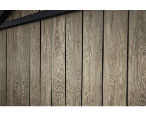 Drevená fasáda s perom a drážkou