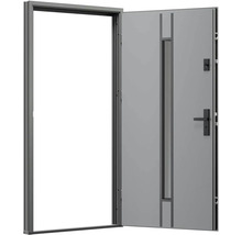 Otvorené vchodové dvere s rámom