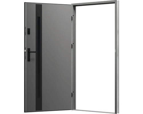 Otvorené vchodové dvere s rámom