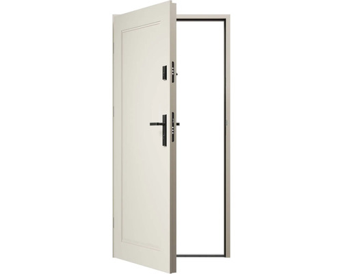 Otvorené vchodové dvere s rámom