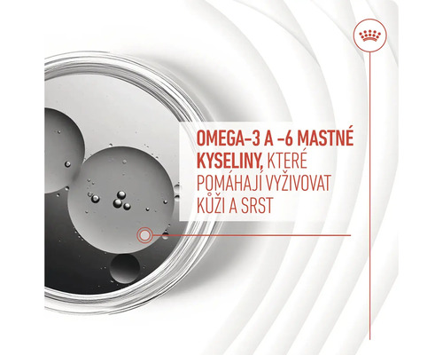 Omega-3 a omega-6 mastné kyseliny, ktoré podporujú kožu a srsť
