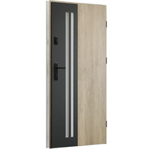 Vchodové dvere s bočným dielom a svetelným výrezom