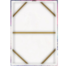 Zadná strana plátna s dreveným rámom