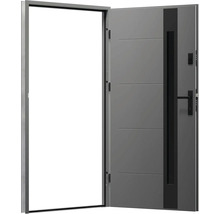 Otvorené vchodové dvere s rámom