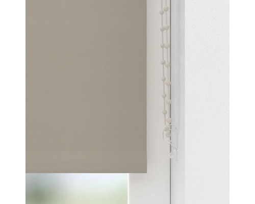 Béžová okenná roleta s guľôčkovou retiazkou