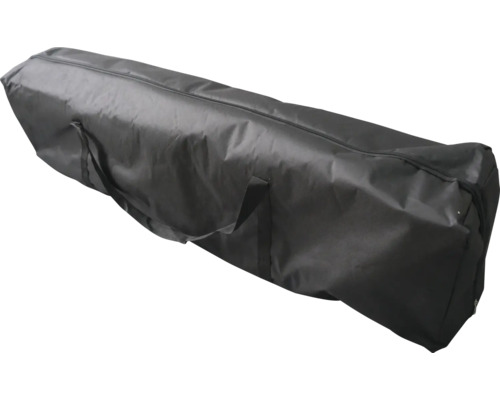 Čierna prepravná taška so zipsom