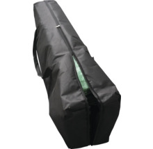 Čierna taška na prenášanie so zipsom