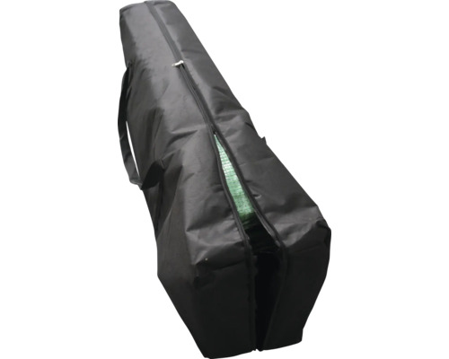 Čierna taška na prenášanie so zipsom