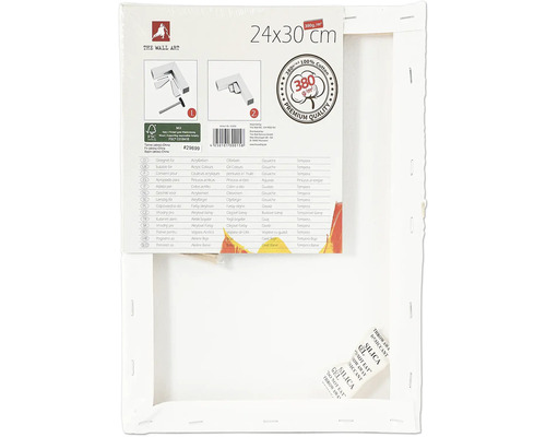 Maliarske plátno s rozmermi 24 x 30 centimetrov