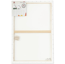 Slepý rám s rozmermi 50x70 cm, potiahnutý plátnom