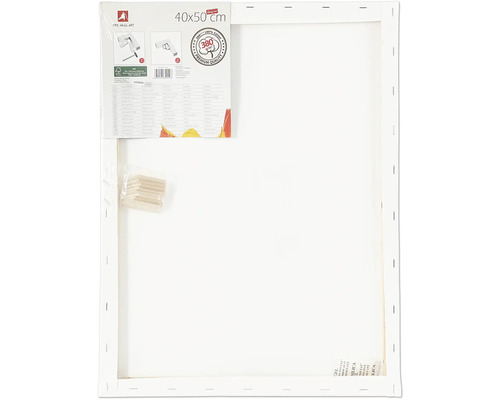 Napínací rám s rozmermi 40 x 50 cm a rozperné kliny