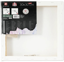 Maliarske plátno s rozmermi 30x30 cm a pečaťou FSC