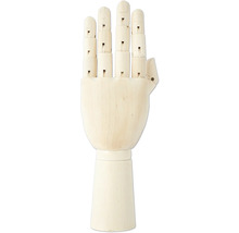 Drevená kĺbová ruka