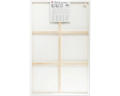 Prázdne XXL plátno s dreveným rámom, formát 100 x 150 cm