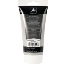 Tuba striebornej umeleckej akrylovej farby